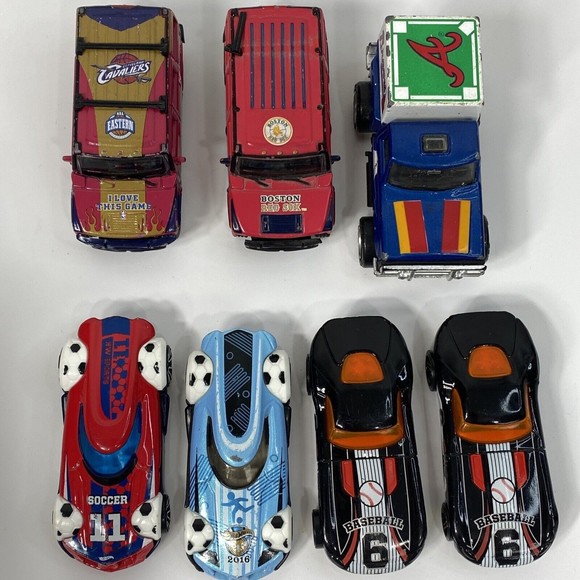 Other - Hot Wheels Sports Team Lot Fleer Hummer, Flareside, Cleveland Cavaliers